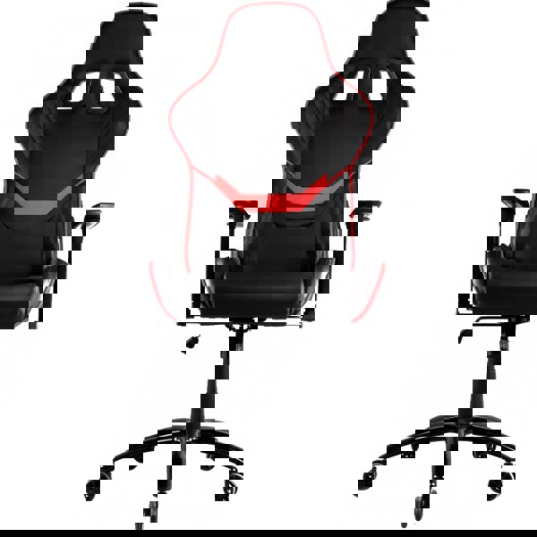 გეიმერული სავარძელი 2E 2E-GC-HIB-BKRD Gaming Chair Hibagon Black/Red