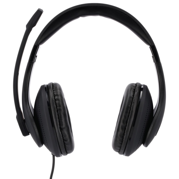 Hama HS-P200, Wired, Stereo, PC Office Headset, 3.5mm Jack, Black