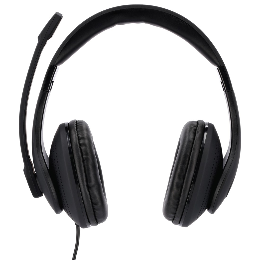 ყურსასმენი Hama HS-P200, Wired, Stereo, PC Office Headset, 3.5mm Jack, Black