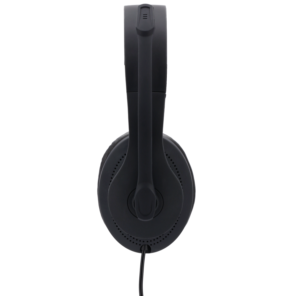 ყურსასმენი Hama HS-P200, Wired, Stereo, PC Office Headset, 3.5mm Jack, Black