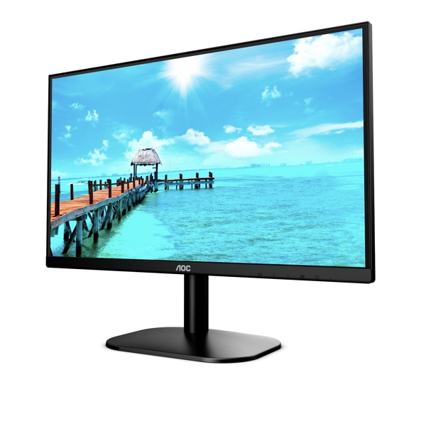 მონიტორი AOC 24B2XH/EU 23.8" FHD Monitor, IPS, HDMI, VGA, Black