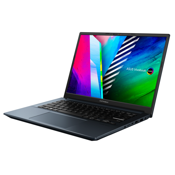 ნოუთბუქი Asus K3400PA-KM089 Vivobook Pro K3400 14"' OLED i5-11300H, 16GB, 512GB SSD, Integrated, Quiet Blue