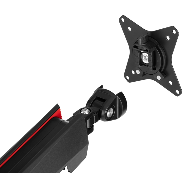 მონიტორის საკიდი 2E 2MCBG Dual Monitor Mount Stand, Gaming, Black