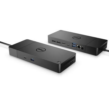 Dell WD19S Dock, 130W, 2xDisplayPort, HDMI, USB-C, 3xUSB 3.1 Gen 1, 2xUSB-C 3.1 Gen 2, RJ-45, Black