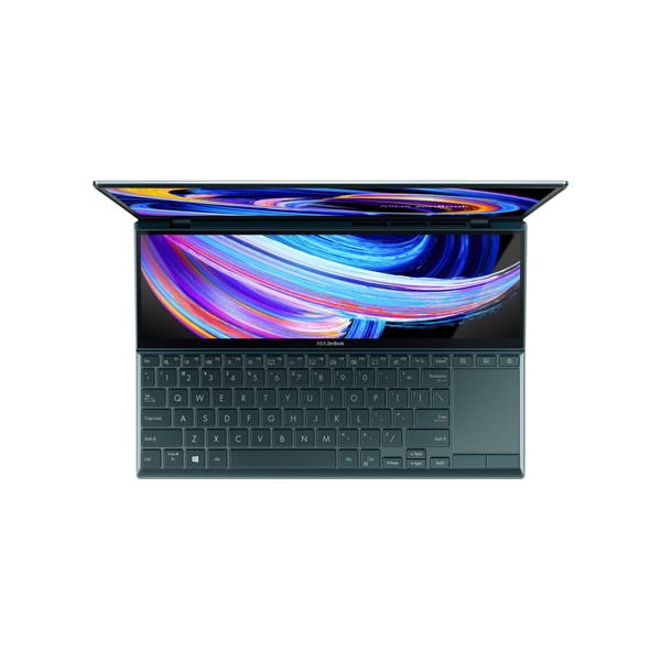 ნოუთბუქი Asus UX482EA-HY219R ZenBook PRO Duo 14" i7-1165G7, 16GB, 512GB SSD, Integrated, W10PRO, Blue