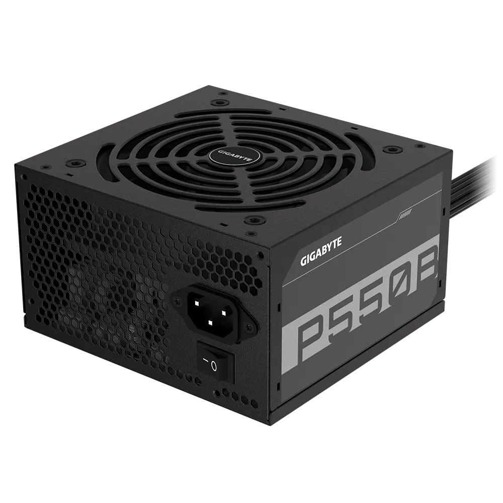 კვების ბლოკი Gigabyte GP-P550B, 550W, 80 PLUS Bronze, Power Supply, Black