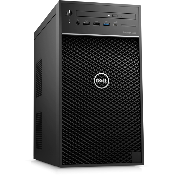 პერსონალური კომპიუტერი Dell Precision 3650 Tower, Intel i9-11900, 16GB, 512GB SSD, Black