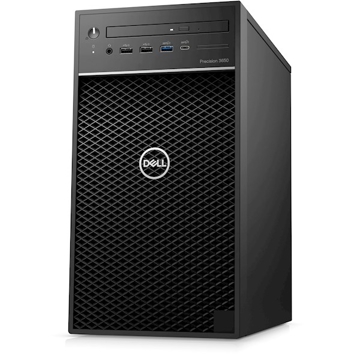 პერსონალური კომპიუტერი Dell Precision 3650 Tower, Intel i7-11700, 16GB, 256GB SSD,NVIDIA Quadro T1000 , Black