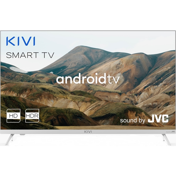 ტელევიზორი KIVI 32H740LW 32" HD LED Smart TV, Dolby Digital, HDR, WiFi, BT, White