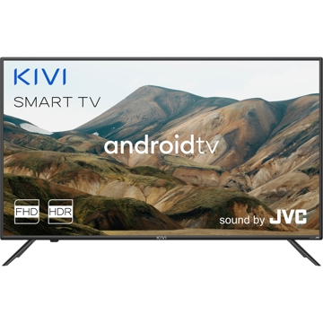 ტელევიზორი KIVI 40F740LB 40" FHD LED Smart TV, Dolby Digital, HDR, WiFi, BT, Black