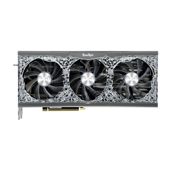 ვიდეო დაფა Palit RTX 3080 GameRock V1, 10GB, GDDR6X, 320bit, 3xDP, HDMI, ARGB 