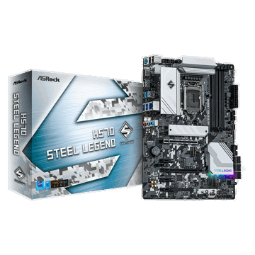 დედა დაფა ASRock H570 Steel Legend, 128GB, DDR4 4800MHz, HDMI, DisplayPort