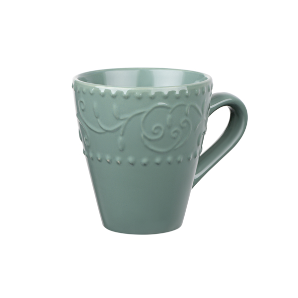 ჭიქა Ardesto AR2936GC Cup Olbia, 360 ml, Ceramics Green Bay