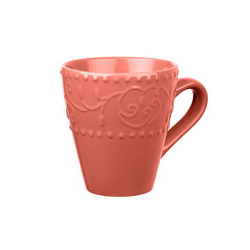 ჭიქა Ardesto AR2936OC Cup Olbia, 360 ml, Ceramics Deep Orange