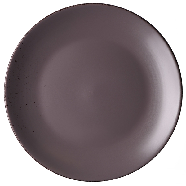 თეფში Ardesto AR2919GMC Dessert Plate Lucca, 19 cm, Ceramics Grey Brown