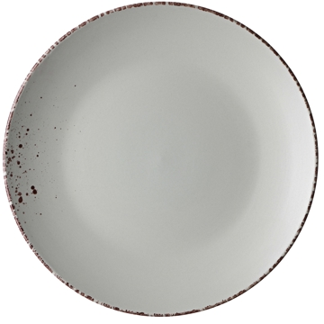 Ardesto AR2926BMC Dinner Plate Lucca, 26 cm, Ceramics Illusion Blue