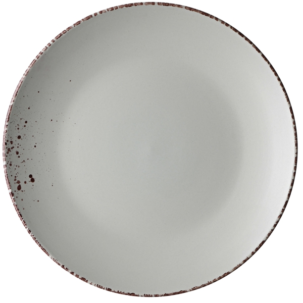 თეფში Ardesto AR2926BMC Dinner Plate Lucca, 26 cm, Ceramics Illusion Blue