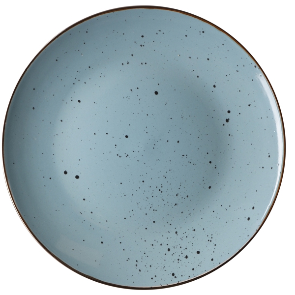 Ardesto AR2926BGC Dinner plate Bagheria, 26 сm, Ceramics Misty Blue