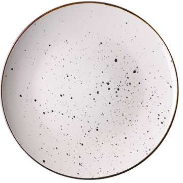 თეფში Ardesto AR2926WGC Dinner plate Bagheria, 26 сm, Ceramics Bright White