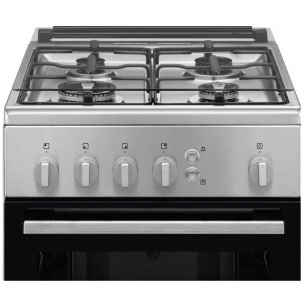 Electrolux RKG500004X, 4 Gas, Oven, Silver