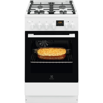 Electrolux RKK520200W, 4 Gas, Oven, White