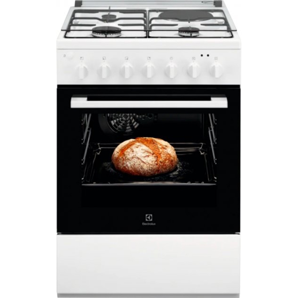 Electrolux RKM624012W, 3Gas, Oven, White