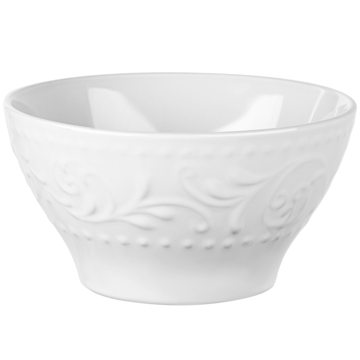 სალათის თასი Ardesto AR2914WC Salad bowl Olbia, 14 сm, White