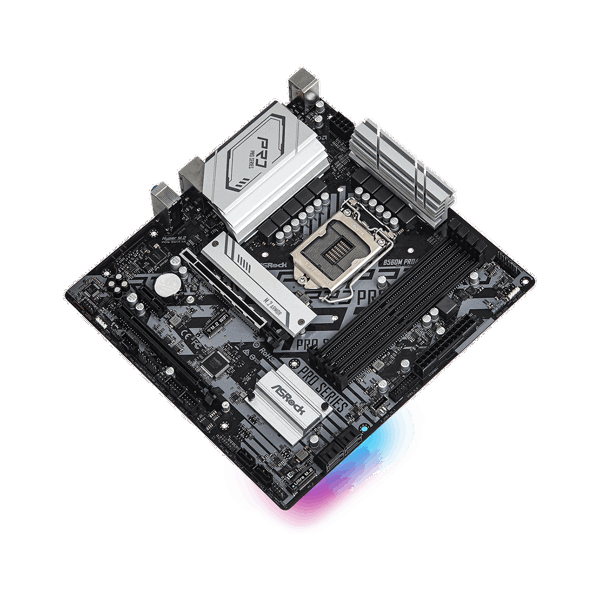 დედა დაფა ASRock B560M PRO4, DDR4 4800MHz, HDMI, DisplayPort, Intel Gigabit LAN