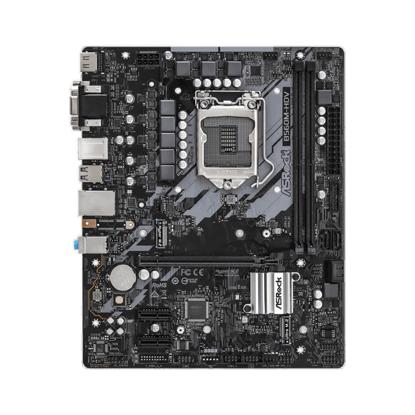 დედა დაფა ASRock B560M-HDV, LGA 1200, DDR4, DIMM, 64GB