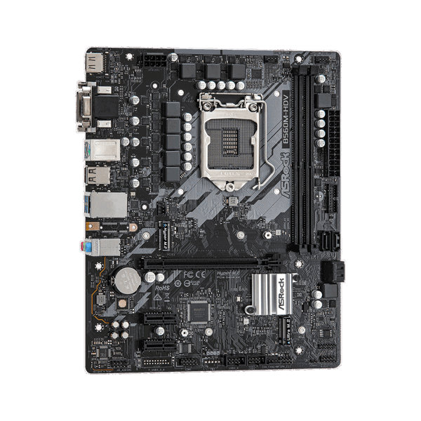 დედა დაფა ASRock B560M-HDV, LGA 1200, DDR4, DIMM, 64GB