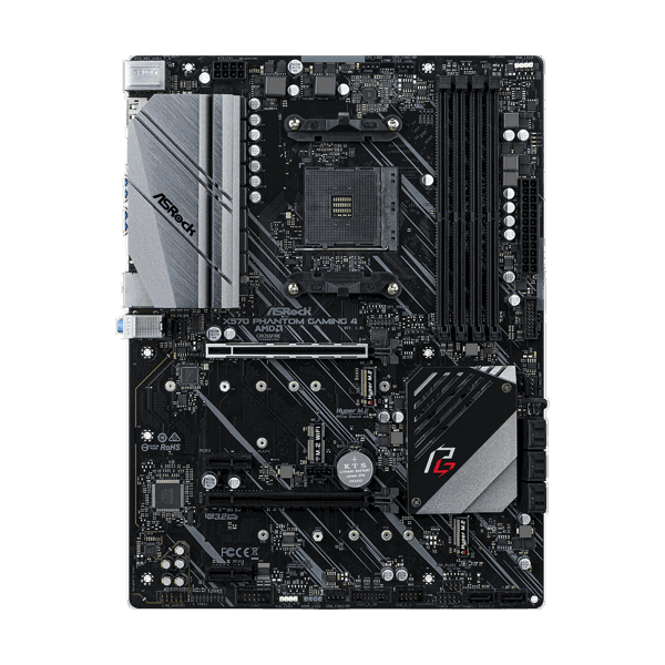 დედა დაფა ASRock X570 PHANTOM GAMING 4, DDR4 4066+ (OC), HDMI, DisplayPort, Intel Gigabit LAN