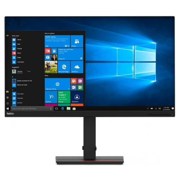 მონიტორი Lenovo 62C6KAT1EU Thinkvision S22E 21.5" LED, VA, VGA, HDMI, Black