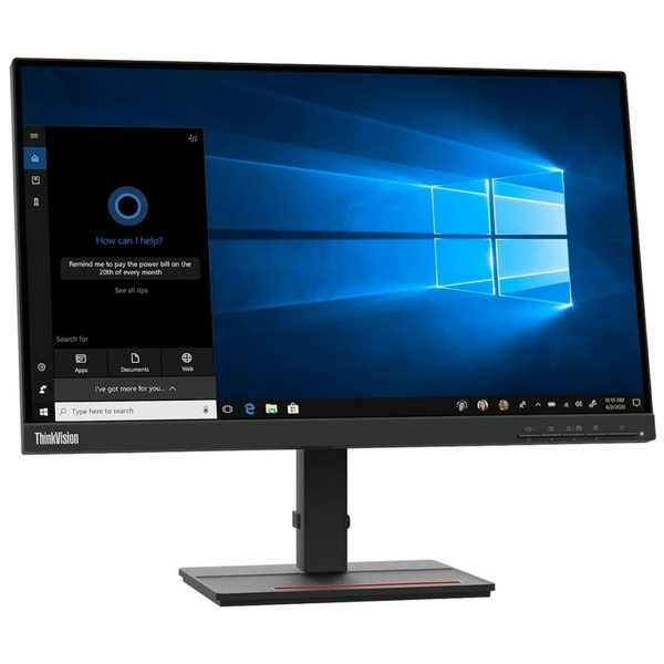 მონიტორი Lenovo 62C6KAT1EU Thinkvision S22E 21.5" LED, VA, VGA, HDMI, Black