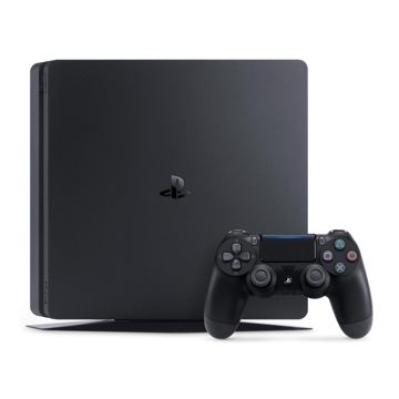 სათამაშო კონსოლი Sony PlayStation 4 Slim 1TB with Horizon Zero Down+Ratchet, Clank+Gran Turismo Black