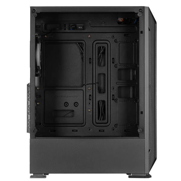 2E GH1 HUNTER, Mid-Tower, ARGB, Gaming PC Case, Black