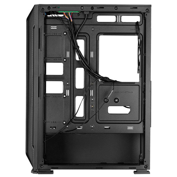 2E GH1 HUNTER, Mid-Tower, ARGB, Gaming PC Case, Black