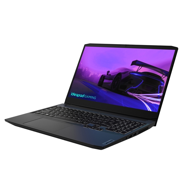 ნოუთბუქი Lenovo Gaming 3, 15.6", AMD Ryzen 5-5600H, 16GB, 512GB SSD+ 1TB HDD, GeForce RTX3050 4GB, Black