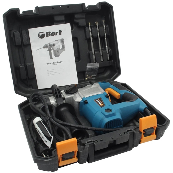 პერფორატორი Bort BHD-1000-TURBO, 800W, 4800b/m, Hammer Drill