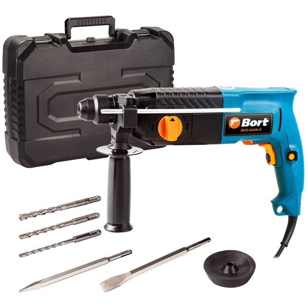 პერფორატორი Bort BHD-800N-K, 800W, 4850b/m, Hammer Drill 