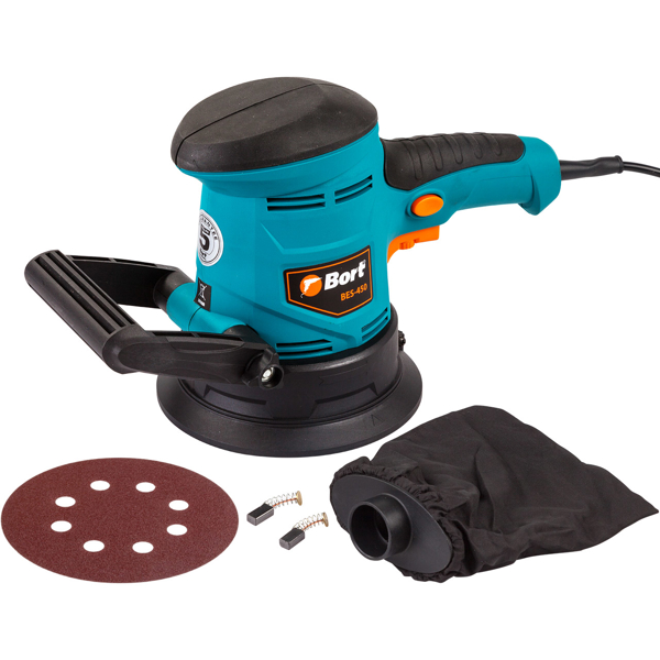 ვიბროსახეხი Bort  BES-450, 450W, Orbital Sander