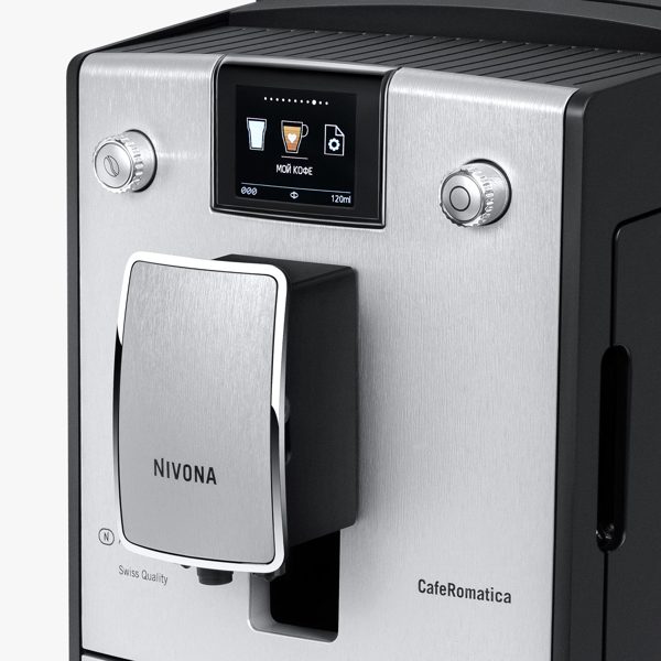 ყავის აპარატი Nivona  NICR 769 CafeRomatica, 2.2L, Coffee Machine, Silver