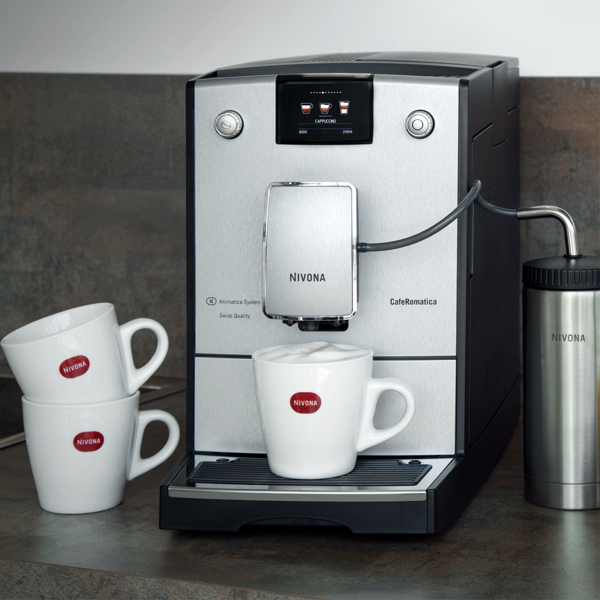 ყავის აპარატი Nivona  NICR 769 CafeRomatica, 2.2L, Coffee Machine, Silver