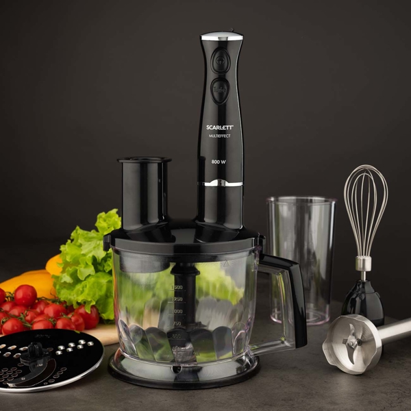 Scarlett SC-HB42K10, 800W, 1.5L, Blender, Black