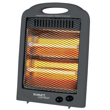 ელექტრო გამათბობელი Scarlett SC-IR250D04, 600W, 8-10m², Infrared Heater, Gray