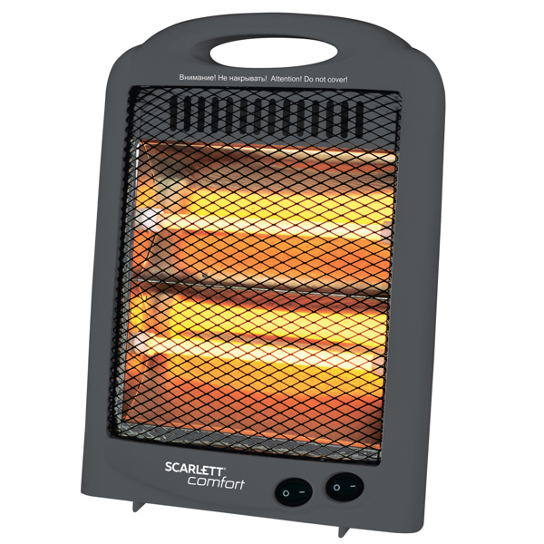 Scarlett SC-IR250D04, 600W, 8-10m², Infrared Heater, Gray