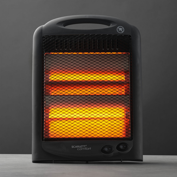 Scarlett SC-IR250D04, 600W, 8-10m², Infrared Heater, Gray