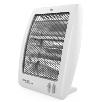 ელექტრო გამათბობელი Scarlett SC-IR250D05, 800W, 10-12m², Infrared Heater, White