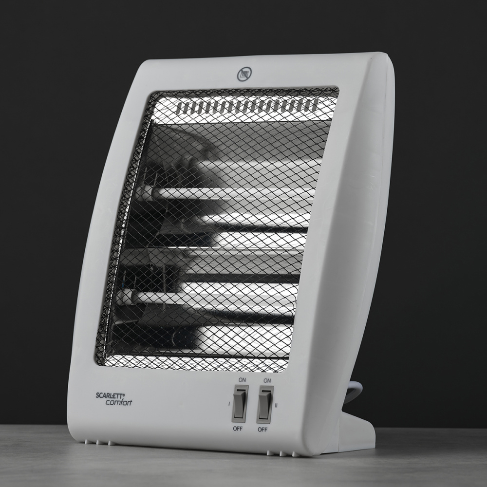 ინფრაწითელი გამათბობელი Scarlett SC-IR250D05, 800W, 12m², Infrared Heater, White