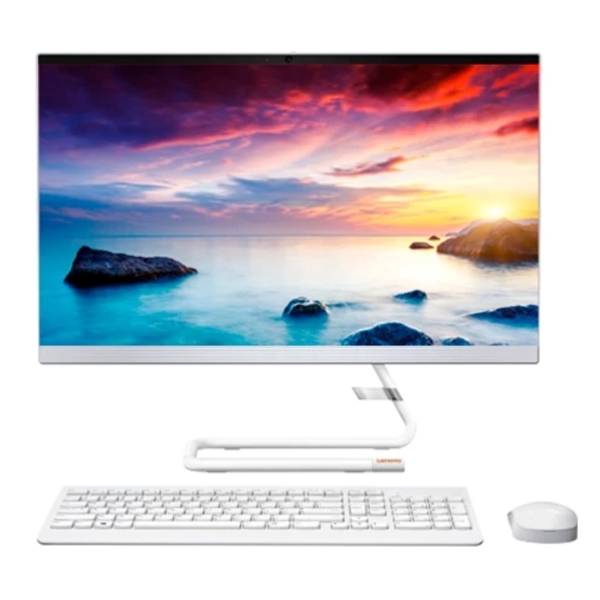  All In One კომპიუტერი Lenovo F0FQ002LRK Ideacentre 3, 21.5" i3-1005G1, 8GB, 256GB SSD, Integrated, White