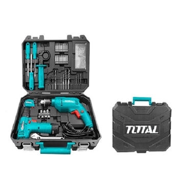 ხელსაწყოების ნაკრები Total THKTHP1192, 119 Pcs Tool Set, Black/Blue 